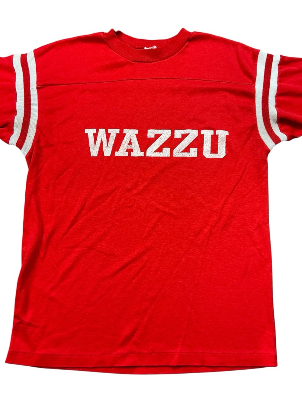 Vintage 70s Washington State Cougars WAZZU single stitch T-shirt USA size S/M